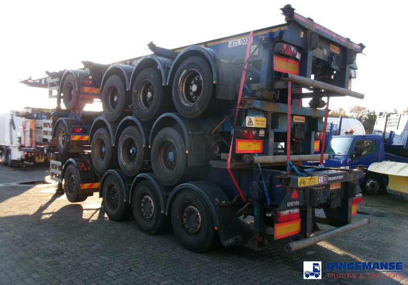 Dennison Stack - 3 x splitter container chassis 20-30-40-45 ft - Konteineris-vežimus/ Sukeisti kūną puspriekabė: foto 3 Dennison Stack - 3 x splitter container chassis 20-30-40-45 ft - Konteineris-vežimus/ Sukeisti kūną puspriekabė: foto 3
