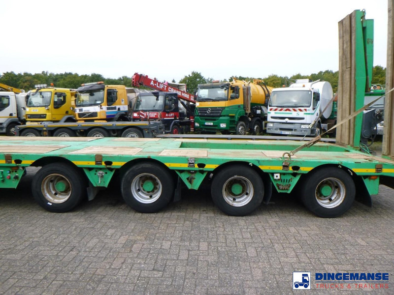 Faymonville 4-axle semi-lowbed trailer 65 t + ramps ext. - Žemo profilio platforma puspriekabė: foto 5 Faymonville 4-axle semi-lowbed trailer 65 t + ramps ext. - Žemo profilio platforma puspriekabė: foto 5