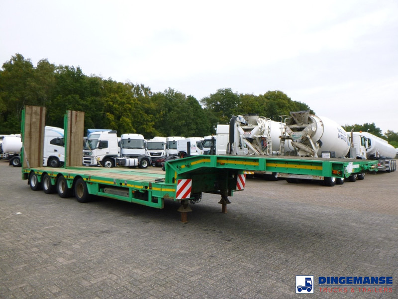 Faymonville 4-axle semi-lowbed trailer 65 t + ramps ext. - Žemo profilio platforma puspriekabė: foto 2 Faymonville 4-axle semi-lowbed trailer 65 t + ramps ext. - Žemo profilio platforma puspriekabė: foto 2
