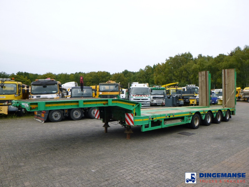 Faymonville 4-axle semi-lowbed trailer 65 t + ramps ext. - Žemo profilio platforma puspriekabė: foto 1 Faymonville 4-axle semi-lowbed trailer 65 t + ramps ext. - Žemo profilio platforma puspriekabė: foto 1