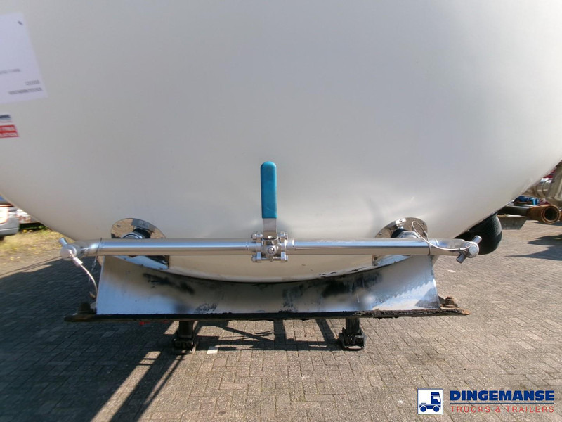 Feldbinder Chemical tank (non-ADR) inox 30 m3 / 1 comp + pump - Puspriekabė cisterna: foto 5 Feldbinder Chemical tank (non-ADR) inox 30 m3 / 1 comp + pump - Puspriekabė cisterna: foto 5