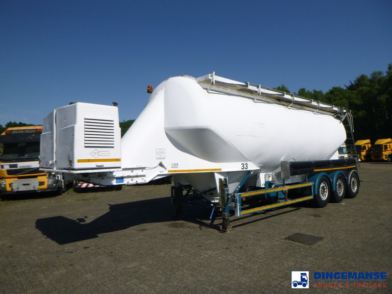 Feldbinder Powder tank alu 40 m3 / 1 comp - Puspriekabė cisterna: foto 1 Feldbinder Powder tank alu 40 m3 / 1 comp - Puspriekabė cisterna: foto 1