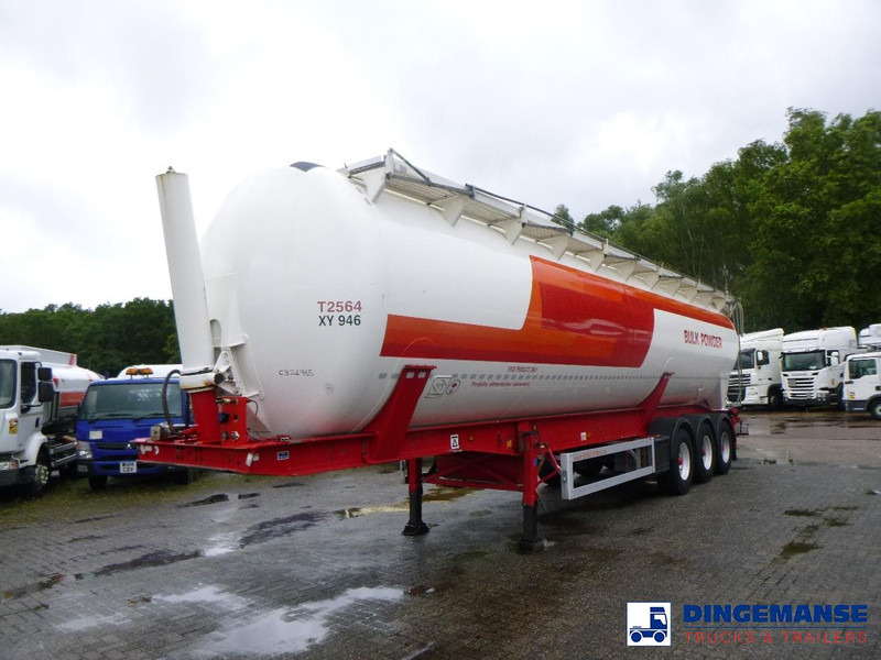 Feldbinder Powder tank alu 60 m3 (tipping) - Puspriekabė cisterna: foto 1 Feldbinder Powder tank alu 60 m3 (tipping) - Puspriekabė cisterna: foto 1