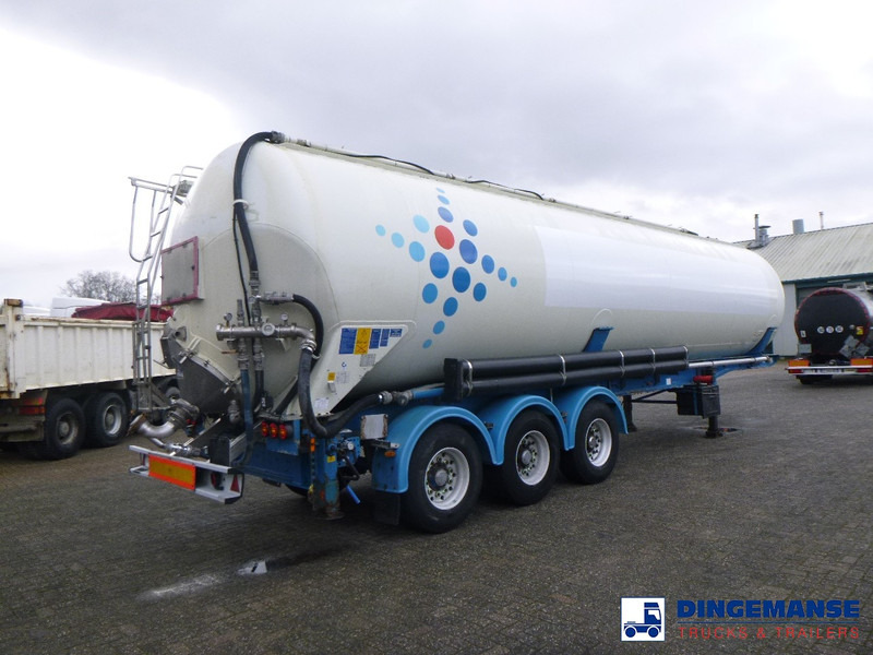 Feldbinder Powder tank alu 60 m3 (tipping) - Mažas savivartis: foto 4 Feldbinder Powder tank alu 60 m3 (tipping) - Mažas savivartis: foto 4