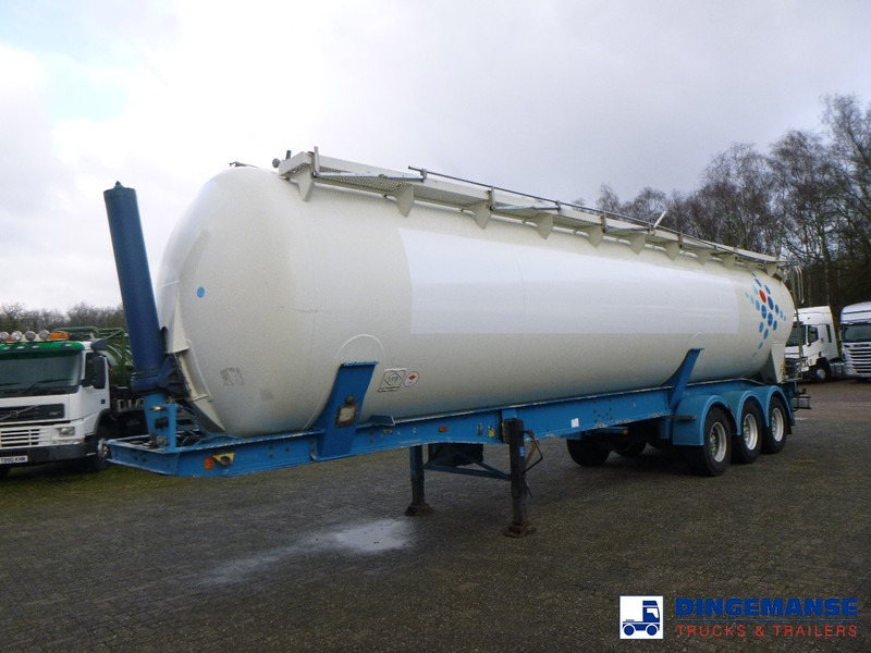 Feldbinder Powder tank alu 60 m3 (tipping) - Mažas savivartis: foto 1 Feldbinder Powder tank alu 60 m3 (tipping) - Mažas savivartis: foto 1