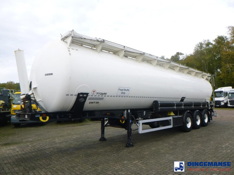 Feldbinder Powder tank alu 63 m3 (tipping) - Puspriekabė cisterna: foto 1 Feldbinder Powder tank alu 63 m3 (tipping) - Puspriekabė cisterna: foto 1