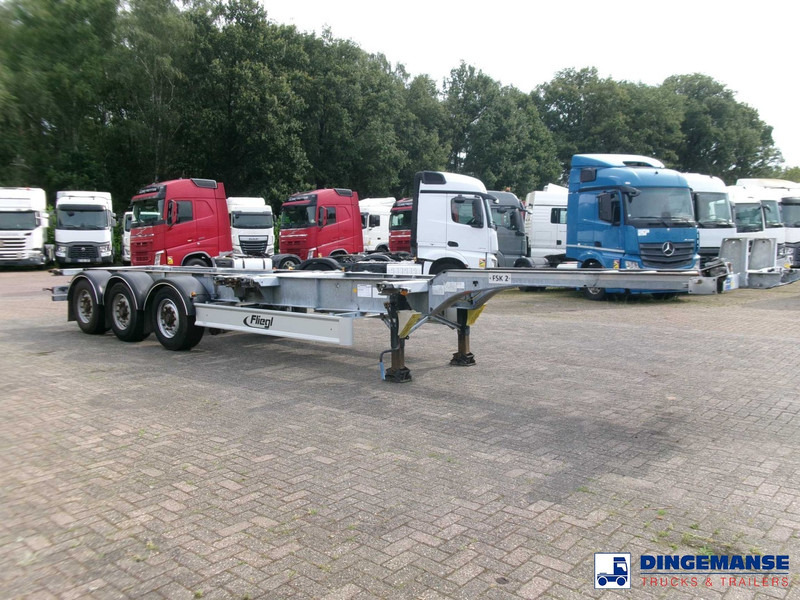 Fliegl 3-axle container trailer 45 ft - Konteineris-vežimus/ Sukeisti kūną puspriekabė: foto 2 Fliegl 3-axle container trailer 45 ft - Konteineris-vežimus/ Sukeisti kūną puspriekabė: foto 2