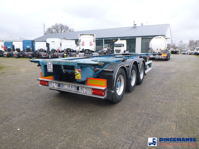 Fruehauf 3-axle container chassis 20, 30 ft - Konteineris-vežimus/ Sukeisti kūną puspriekabė: foto 4 Fruehauf 3-axle container chassis 20, 30 ft - Konteineris-vežimus/ Sukeisti kūną puspriekabė: foto 4