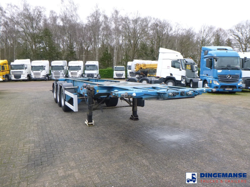 Fruehauf 3-axle container chassis 20, 30 ft - Konteineris-vežimus/ Sukeisti kūną puspriekabė: foto 2 Fruehauf 3-axle container chassis 20, 30 ft - Konteineris-vežimus/ Sukeisti kūną puspriekabė: foto 2