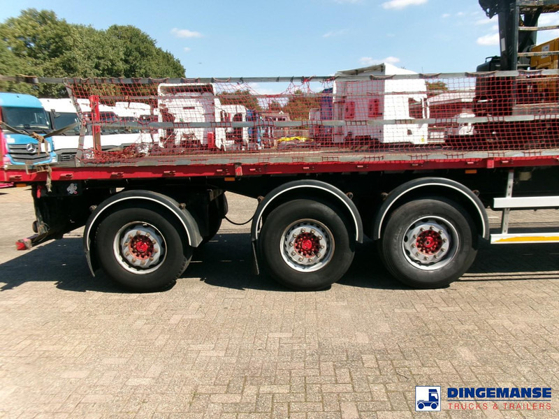 Fruehauf 3-axle platform trailer + Atlas 3008 crane - Platforminė/ Bortinė puspriekabė: foto 4 Fruehauf 3-axle platform trailer + Atlas 3008 crane - Platforminė/ Bortinė puspriekabė: foto 4