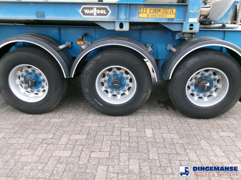 Fruehauf Container trailer 20-30 ft + ADR - Konteineris-vežimus/ Sukeisti kūną puspriekabė: foto 5 Fruehauf Container trailer 20-30 ft + ADR - Konteineris-vežimus/ Sukeisti kūną puspriekabė: foto 5