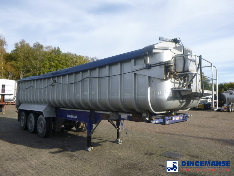 Fruehauf Tipper trailer alu 35 m3 + tarpaulin - Savivartis puspriekabė: foto 2 Fruehauf Tipper trailer alu 35 m3 + tarpaulin - Savivartis puspriekabė: foto 2