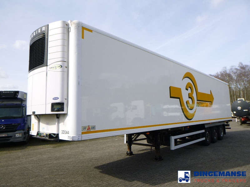 Gray Adams Frigo trailer + Carrier Vector 1850 MT - Refrižeratorius puspriekabė: foto 1 Gray Adams Frigo trailer + Carrier Vector 1850 MT - Refrižeratorius puspriekabė: foto 1