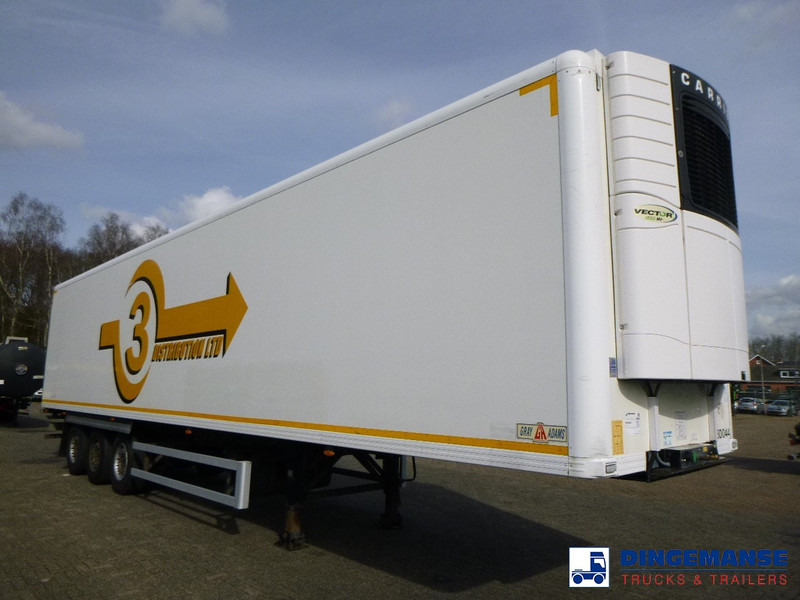Gray Adams Frigo trailer + Carrier Vector 1850 MT - Refrižeratorius puspriekabė: foto 2 Gray Adams Frigo trailer + Carrier Vector 1850 MT - Refrižeratorius puspriekabė: foto 2