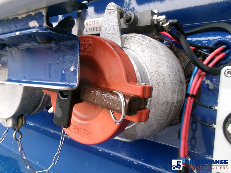 Puspriekabė cisterna Heil / Thompson Fuel tank alu 45 m3 / 6 comp + pump  / ADR 13/12/2023: foto 15