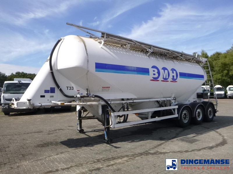 Heil / ZVVZ Powder tank alu 40 m3 / 1 comp - Puspriekabė cisterna: foto 1 Heil / ZVVZ Powder tank alu 40 m3 / 1 comp - Puspriekabė cisterna: foto 1