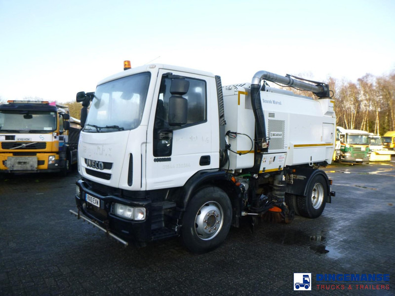 Iveco Eurocargo ML150E22 4x2 Scarab Mistral 6.2 m3 sweeper - Gatvių šlavimo mašina: foto 1 Iveco Eurocargo ML150E22 4x2 Scarab Mistral 6.2 m3 sweeper - Gatvių šlavimo mašina: foto 1