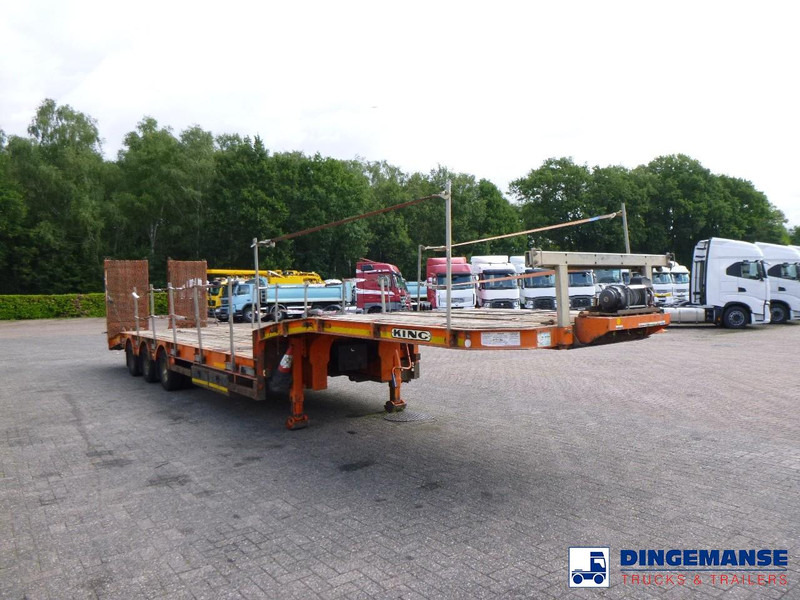 KING 3-axle semi-lowbed trailer 44T + ramps - Žemo profilio platforma puspriekabė: foto 2 KING 3-axle semi-lowbed trailer 44T + ramps - Žemo profilio platforma puspriekabė: foto 2