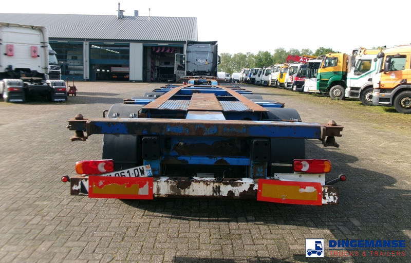 Krone 3-axle container trailer 20-30-40-45 ft SDC27 - Konteineris-vežimus/ Sukeisti kūną puspriekabė: foto 5 Krone 3-axle container trailer 20-30-40-45 ft SDC27 - Konteineris-vežimus/ Sukeisti kūną puspriekabė: foto 5
