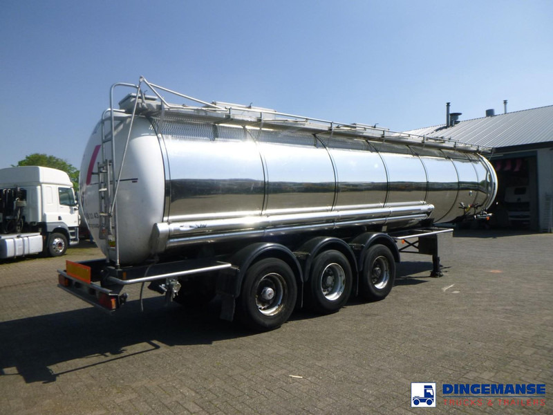 LAG Chemical tank inox 30 m3 / 1 comp - Puspriekabė cisterna: foto 4 LAG Chemical tank inox 30 m3 / 1 comp - Puspriekabė cisterna: foto 4