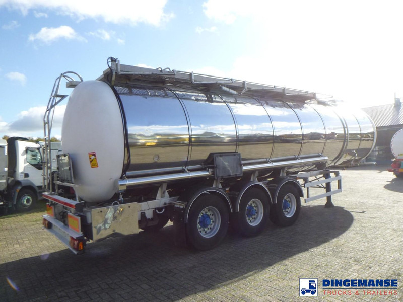 LAG Chemical tank inox 37.5 m3 / 1 comp - Puspriekabė cisterna: foto 4 LAG Chemical tank inox 37.5 m3 / 1 comp - Puspriekabė cisterna: foto 4