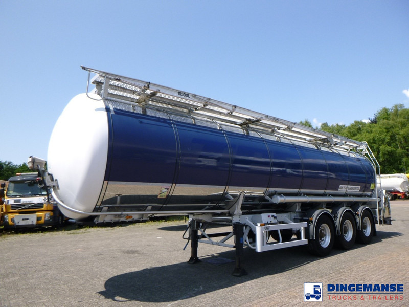 Puspriekabė cisterna LAG Food tank inox 32 m3 / 3 comp + pump: foto 1