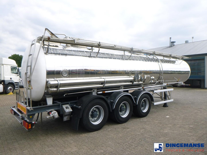 MAISONNEUVE Chemical ACID tank inox 22.4 m3 / 1 comp - Puspriekabė cisterna: foto 4 MAISONNEUVE Chemical ACID tank inox 22.4 m3 / 1 comp - Puspriekabė cisterna: foto 4