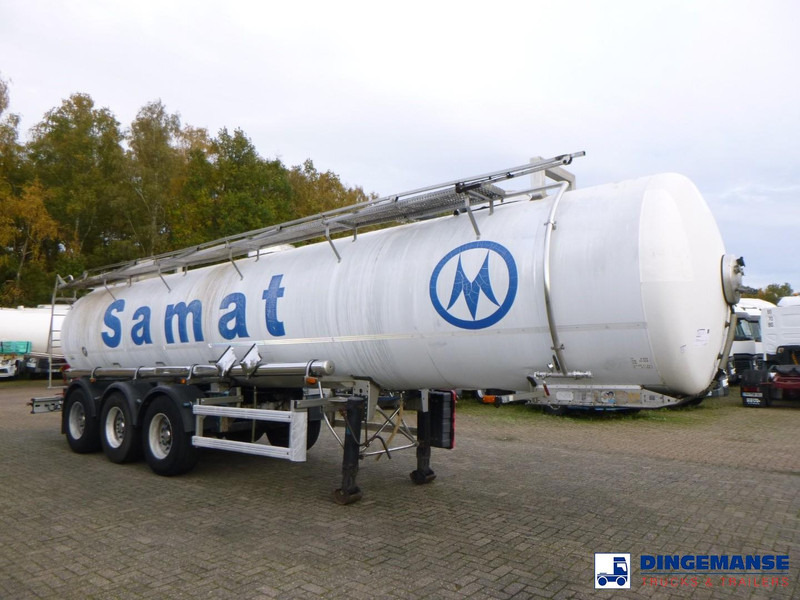 MAISONNEUVE Chemical ACID tank inox L4BH 22.4 m3 / 1 comp (caustic soda) - Puspriekabė cisterna: foto 2 MAISONNEUVE Chemical ACID tank inox L4BH 22.4 m3 / 1 comp (caustic soda) - Puspriekabė cisterna: foto 2