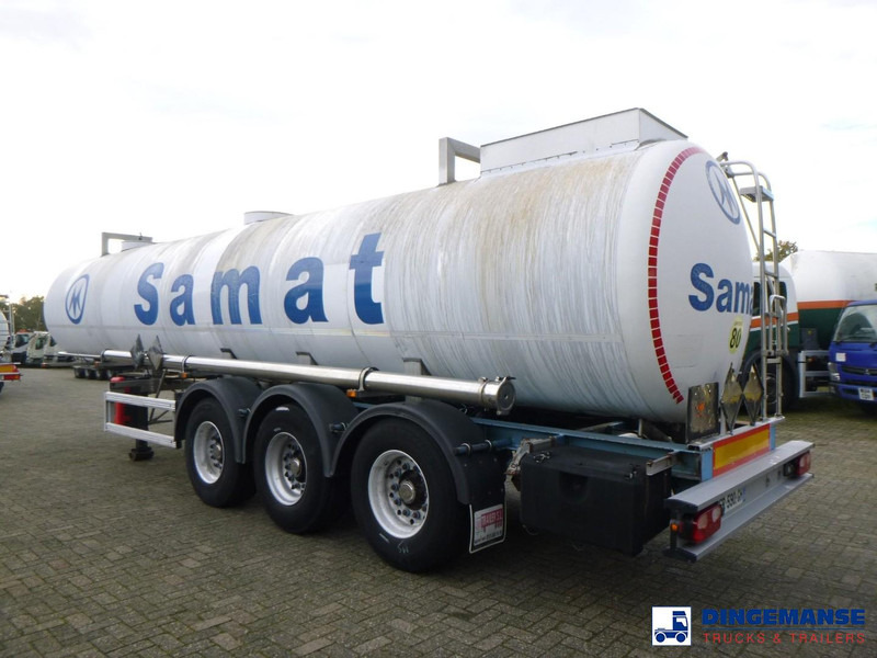 MAISONNEUVE Chemical ACID tank inox L4BH 22.4 m3 / 1 comp (caustic soda) - Puspriekabė cisterna: foto 3 MAISONNEUVE Chemical ACID tank inox L4BH 22.4 m3 / 1 comp (caustic soda) - Puspriekabė cisterna: foto 3