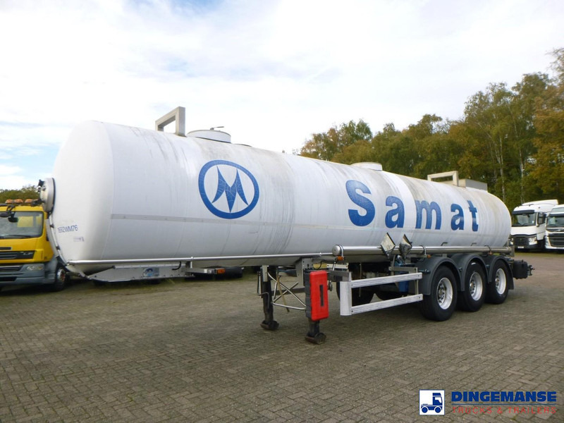 MAISONNEUVE Chemical ACID tank inox L4BH 22.4 m3 / 1 comp (caustic soda) - Puspriekabė cisterna: foto 1 MAISONNEUVE Chemical ACID tank inox L4BH 22.4 m3 / 1 comp (caustic soda) - Puspriekabė cisterna: foto 1