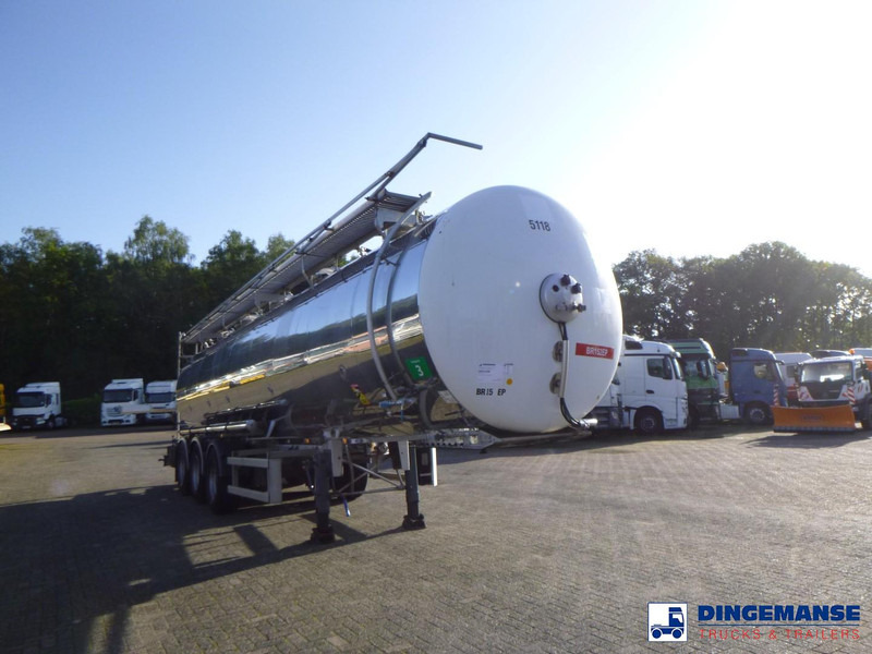 MAISONNEUVE Food tank inox 33 m3 / 5 comp - Puspriekabė cisterna: foto 2 MAISONNEUVE Food tank inox 33 m3 / 5 comp - Puspriekabė cisterna: foto 2