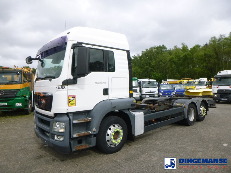 MAN TGS 26.360 Euro 5 6x2 chassis 20 ft + ADR - Važiuoklės sunkvežimis: foto 1 MAN TGS 26.360 Euro 5 6x2 chassis 20 ft + ADR - Važiuoklės sunkvežimis: foto 1
