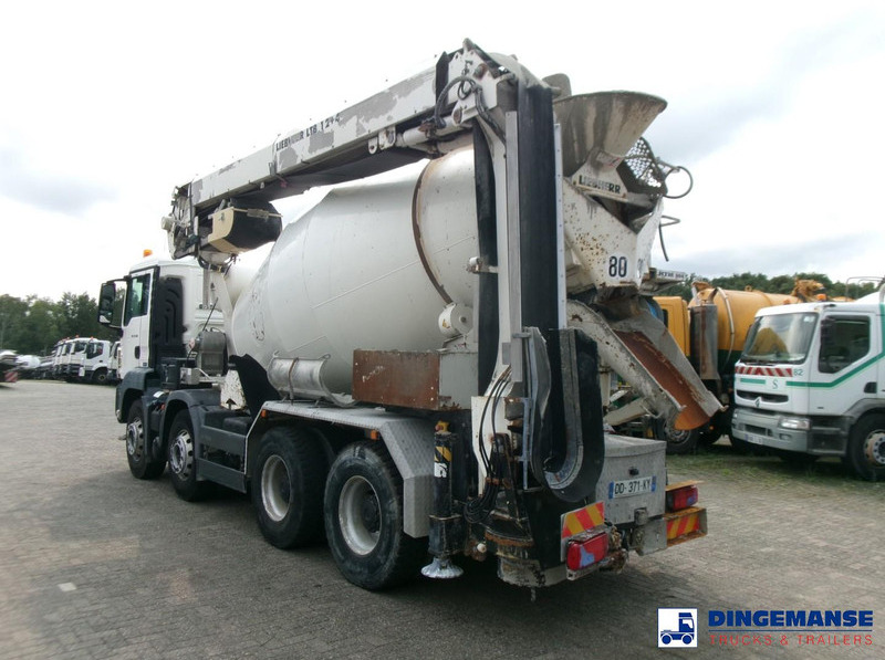 MAN TGS 32.360 8X4 Euro 6 Liebherr concrete mixer 8 m3 + belt - Betonvežis: foto 3 MAN TGS 32.360 8X4 Euro 6 Liebherr concrete mixer 8 m3 + belt - Betonvežis: foto 3