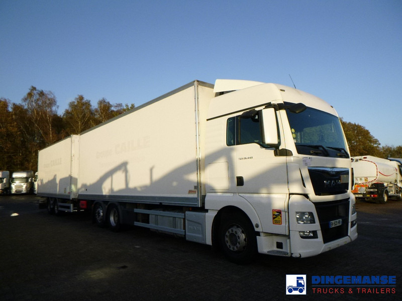 MAN TGX 26.440 6X2 high volume + Fruehauf closed box trailer - Furgonas sunkvežimis: foto 2 MAN TGX 26.440 6X2 high volume + Fruehauf closed box trailer - Furgonas sunkvežimis: foto 2