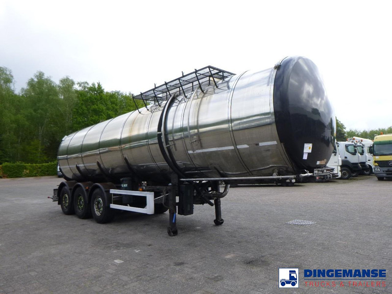 METALOVOUGA Bitumen tank inox 32 m3 / 1 comp + pump - Puspriekabė cisterna: foto 2 METALOVOUGA Bitumen tank inox 32 m3 / 1 comp + pump - Puspriekabė cisterna: foto 2
