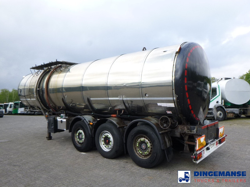 METALOVOUGA Bitumen tank inox 32 m3 / 1 comp + pump - Puspriekabė cisterna: foto 3 METALOVOUGA Bitumen tank inox 32 m3 / 1 comp + pump - Puspriekabė cisterna: foto 3