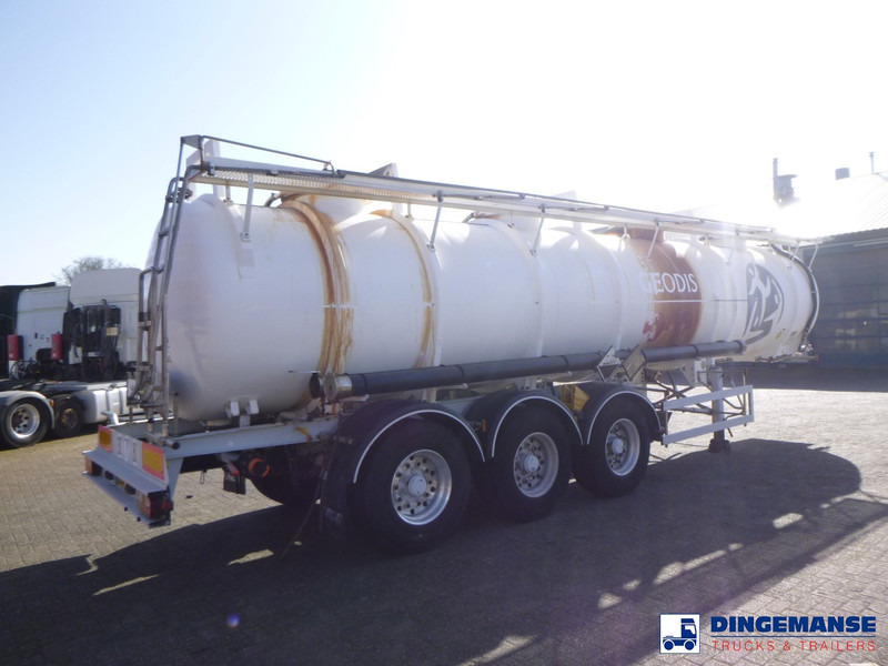 Magyar Chemical ACID tank inox L4BN 26.2 m3 / 1 comp - Puspriekabė cisterna: foto 3 Magyar Chemical ACID tank inox L4BN 26.2 m3 / 1 comp - Puspriekabė cisterna: foto 3