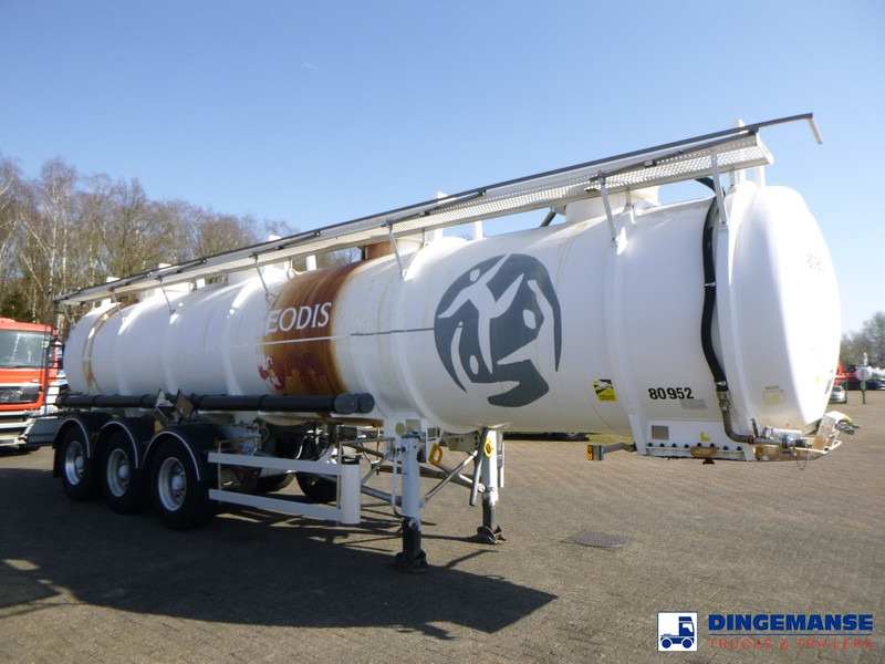 Magyar Chemical ACID tank inox L4BN 26.2 m3 / 1 comp - Puspriekabė cisterna: foto 2 Magyar Chemical ACID tank inox L4BN 26.2 m3 / 1 comp - Puspriekabė cisterna: foto 2