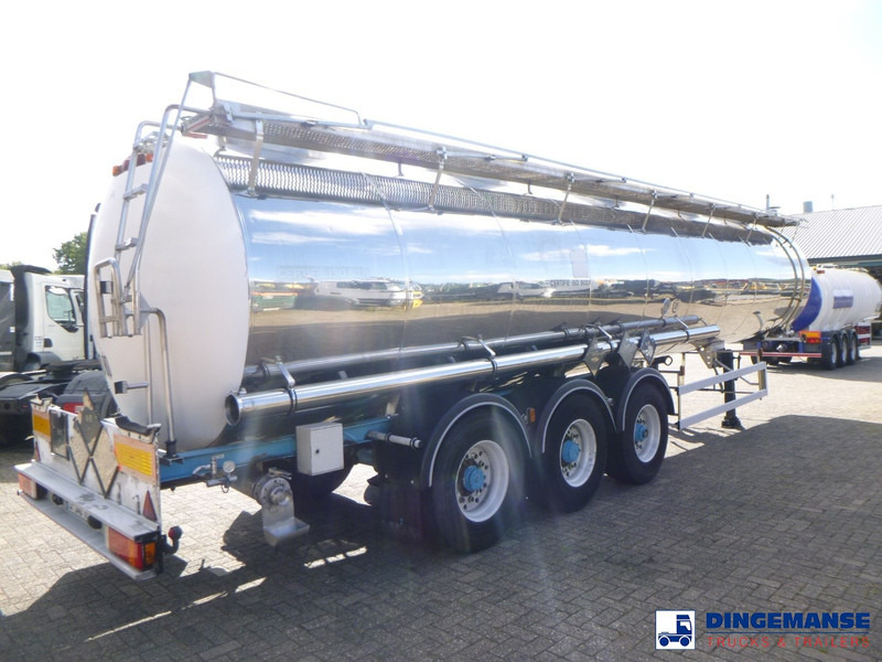 Magyar Chemical tank inox 33 m3 / 1 comp - Puspriekabė cisterna: foto 4 Magyar Chemical tank inox 33 m3 / 1 comp - Puspriekabė cisterna: foto 4