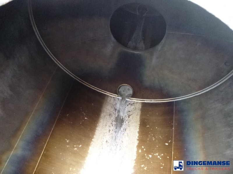 Cisterninė priekaba Magyar Chemical tank inox 34 m3 / 1 comp: foto 18