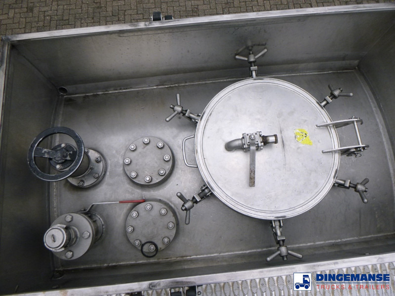 Cisterninė priekaba Magyar Chemical tank inox 34 m3 / 1 comp: foto 16