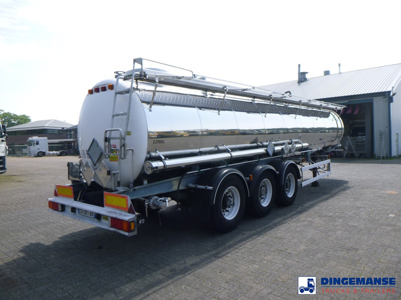 Magyar Chemical tank inox L4BH 22.2 m3 / 1 comp - Puspriekabė cisterna: foto 4 Magyar Chemical tank inox L4BH 22.2 m3 / 1 comp - Puspriekabė cisterna: foto 4