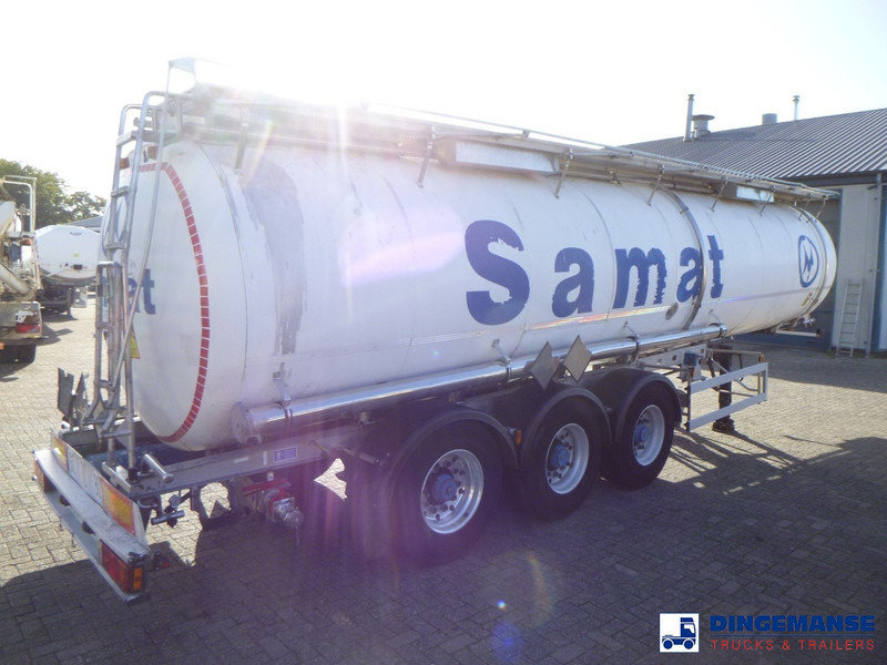 Magyar Chemical tank inox L4BH 29.8 m3 / 1 comp - Puspriekabė cisterna: foto 4 Magyar Chemical tank inox L4BH 29.8 m3 / 1 comp - Puspriekabė cisterna: foto 4