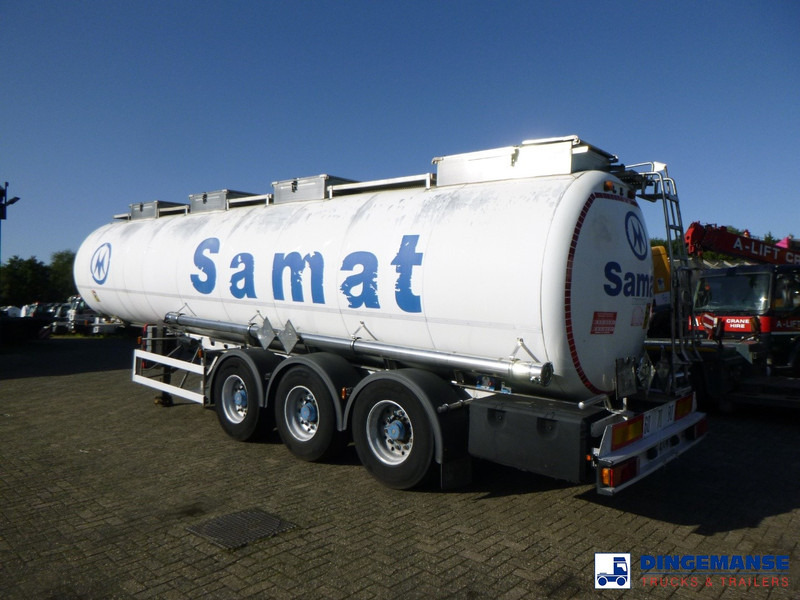 Magyar Chemical tank inox L4BH 29.8 m3 / 1 comp - Puspriekabė cisterna: foto 3 Magyar Chemical tank inox L4BH 29.8 m3 / 1 comp - Puspriekabė cisterna: foto 3