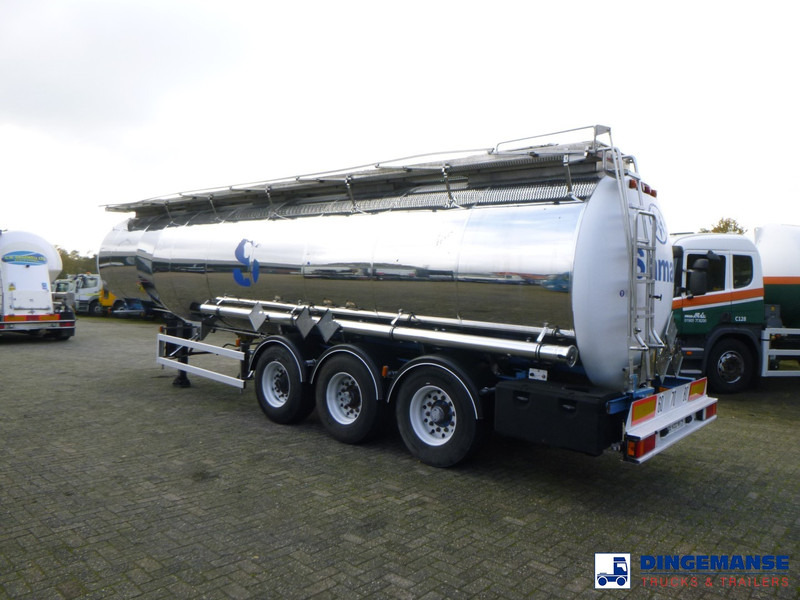 Magyar Chemical tank inox L4BH 32.8 m3 / 1 comp - Puspriekabė cisterna: foto 3 Magyar Chemical tank inox L4BH 32.8 m3 / 1 comp - Puspriekabė cisterna: foto 3