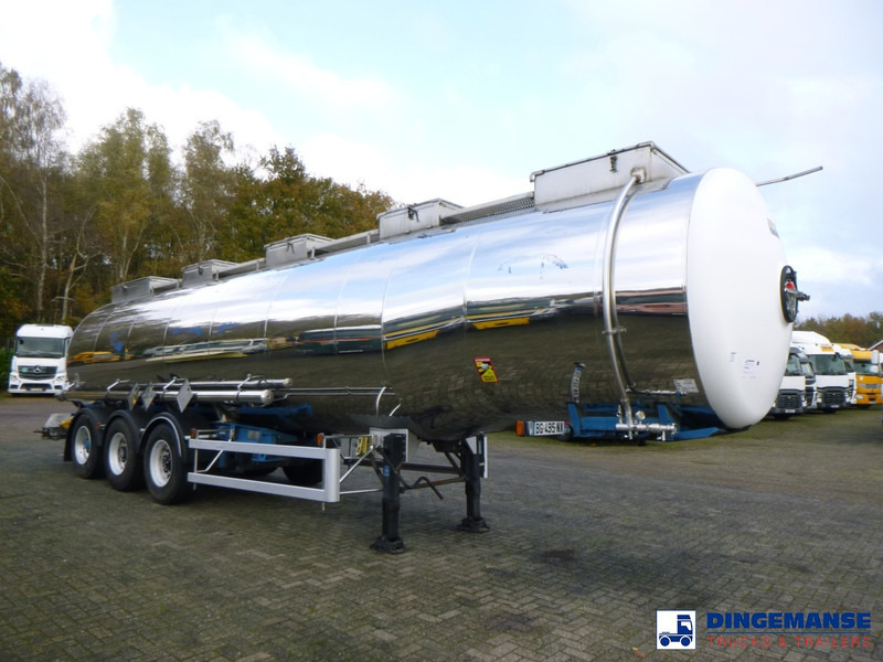 Magyar Chemical tank inox L4BH 32.8 m3 / 1 comp - Puspriekabė cisterna: foto 2 Magyar Chemical tank inox L4BH 32.8 m3 / 1 comp - Puspriekabė cisterna: foto 2