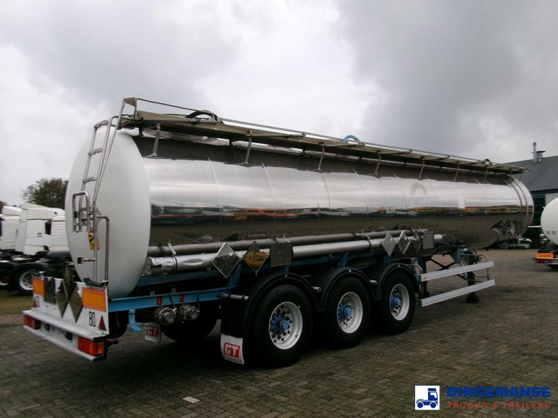 Magyar Chemical tank inox L4BH 33.5 m3 / 3 comp - Puspriekabė cisterna: foto 3 Magyar Chemical tank inox L4BH 33.5 m3 / 3 comp - Puspriekabė cisterna: foto 3