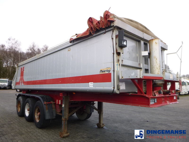 Meierling Tipper trailer alu 21 m3 + tarpaulin - Mažas savivartis: foto 2 Meierling Tipper trailer alu 21 m3 + tarpaulin - Mažas savivartis: foto 2