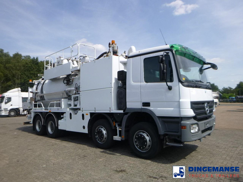 Mercedes-Benz Actros 3241 8x4 RHD Huwer vacuum tank / hydrocureur 15 m3 - Asenizatorius: foto 2 Mercedes-Benz Actros 3241 8x4 RHD Huwer vacuum tank / hydrocureur 15 m3 - Asenizatorius: foto 2