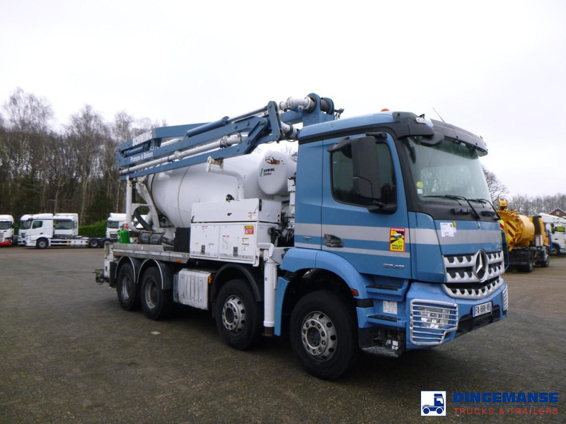 Mercedes-Benz Arocs 3240 8x4 Schwing-Stetter pump / mixer - Betono siurblys: foto 2 Mercedes-Benz Arocs 3240 8x4 Schwing-Stetter pump / mixer - Betono siurblys: foto 2